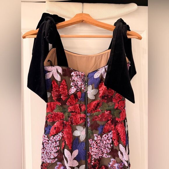 NWOT BRONX AND BANCO Dahlia Maxi Dress in Purple Multi - Picture 11 of 16